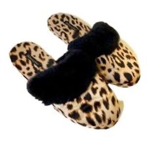 Victoria’s Secret leopard slippers!